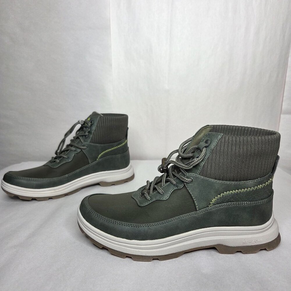 Ryka Brae 2 Alpine Green Faux Leather Short Boots, Size: 8 M